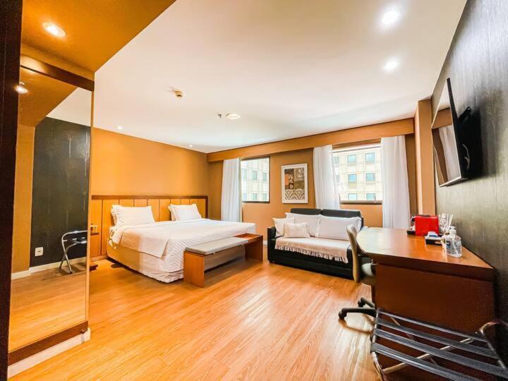 M N Flats - Flat Dentro Do Hotel Wi Av Ibirapuera 2927 Σάο Πάολο Εξωτερικό φωτογραφία