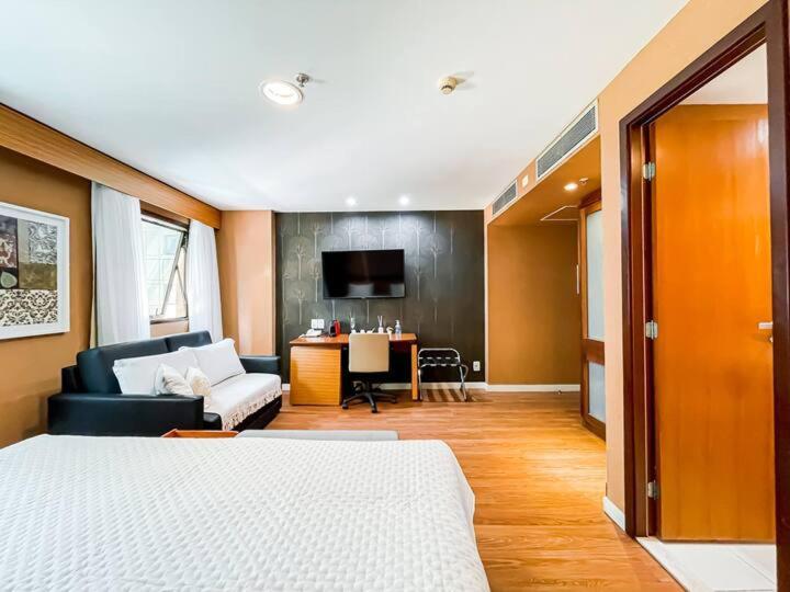 M N Flats - Flat Dentro Do Hotel Wi Av Ibirapuera 2927 Σάο Πάολο Εξωτερικό φωτογραφία